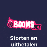 Booms.bet Storten en uitbetalen